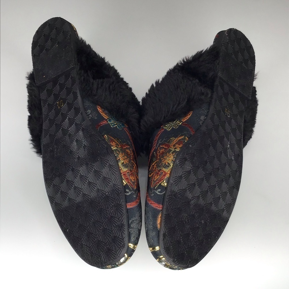 Seychelles In Your Dreams Mule in Black Multi Brocade Size 9.5 - Picture 9 of 10